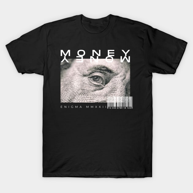 Money T-Shirt by JonesCreations